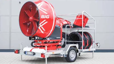 Trailer-mounted blower unit (BIG)