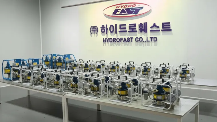초고압 유체·가스 시스템